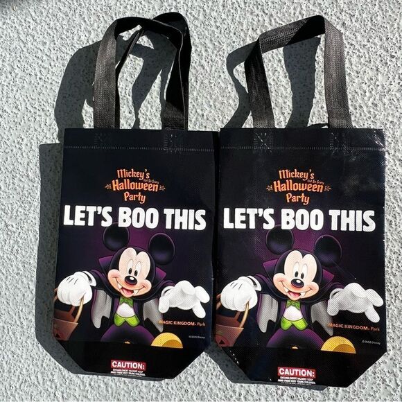 Walt Disney World Mickey’s Halloween Party Set of 2 Bags - Picture 4 of 4